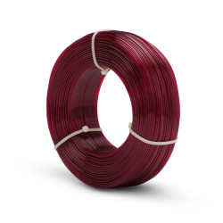 Filament Fiberlogy Refill Easy PET-G Burgundowo-przezroczysty 1,75mm 0,85kg