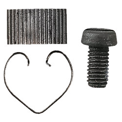 Zestaw do wymiany grzechotki, Czarny, Stal, rozm: 1/4 cala, Zestaw naprawczy grzechotki