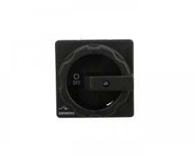 Rozłącznik główny 3P 32A 11.5kW AC23A 400V montaż tablicowy pokrętło czarne otwór centralny 22.5 mm 3LD2254-0TK51