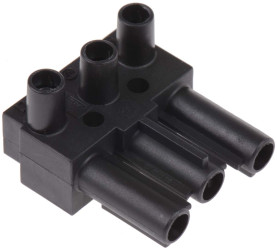 Złączka oświetleniowa Wieland 3 ST18 Męski Złącze Gniazdo