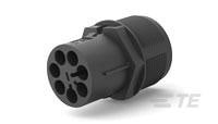 Przemysłowe złącza okrągłe 7-pinowe Wtyczka TE Connectivity