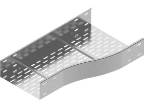 Redukcja prawa RKPSC400/300H110 grubość blachy 2,0mm 231442 BAKS