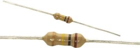 Rezystor 1/4W 2,4R węglowy 2.3X6mm 5