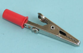 Uchwyt szczękowy krokodylek L-51mm czerwony UCHW-3179