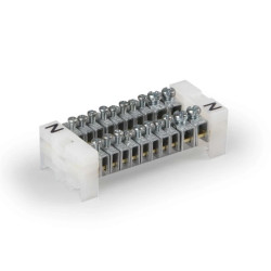 Szyna neutralna Clampo Ground 2x(2x16mm2 + 8x6mm2) 500V KNA4.110