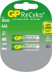 2 x akumulatorki GP ReCyko+ R03 AAA 800mAh