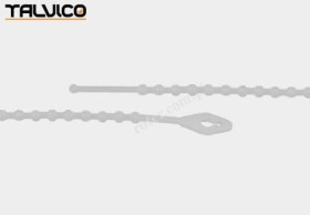 Opaska kulkowa biała, 150mm