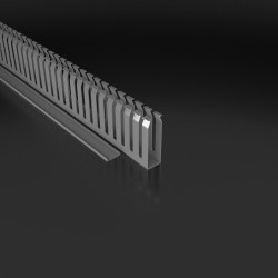 Korytko grzebieniowe 25x100 Kanał kablowy z pokrywą 1m 4/6 E344