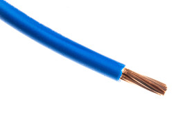 Przewód montażowy 16 mm² Niebieski RS PRO LSNH EI5 450 V DC, 750 V AC dł. 50m 7/1,7 mm 90°C BS EN 50525-3-41:2011