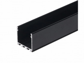 Profil Led LIPOD 3m czarny anodowany KLUŚ