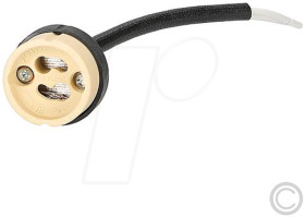 0903 Lamp socket GU10, ceramic, double insulated