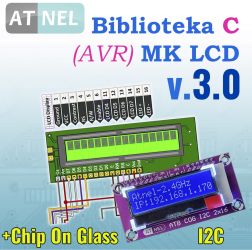 MK LCD ver: 3.0 - dla AVR Biblioteka C