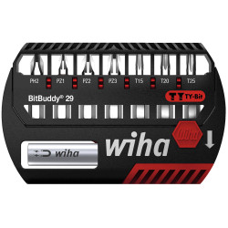 Wiha 42137 BitBuddy&#xAE; TY Bit Set, 8 Piece