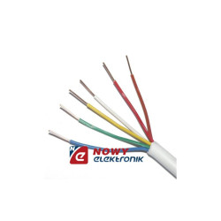 Przewód YTDY 6x0,5mm - kabel 10m długość 10m