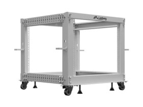 Open rack 19 9u 600x600-1100 regulowany szary Lanberg OR01-6109-S