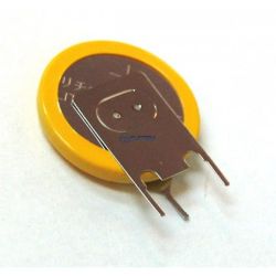 bateria litowa CR2032 do lutowania, pionowa 3pin