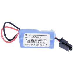Beltrona BEL1756BA2 Allen Bradley CNC Battery 3V 1200mAh Plug 1piece