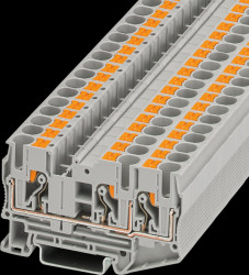 3211929 Continuity terminal, PT 6-Twin gray