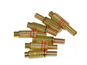 Gniazdo cinch gold 6,7mm na kabel
