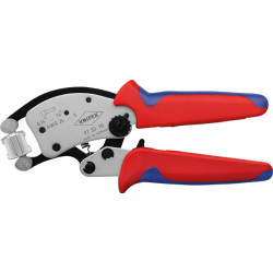 Knipex 97 53 18 Twistor16 Self-Adjusting Crimping Pliers For Wire End Sleeves