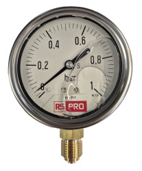 Manometr 63mm BSP 1/4