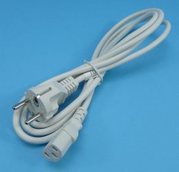 KABEL C13->WT.SIEC. 2,00mb PRO.BIAŁY