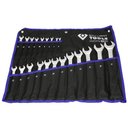 Brilliant Tools BT011021 Crowfoot Wrench Set 21-Piece 8-53 mm Metric