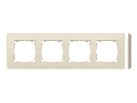 SIMON 82 DETAIL Ramka 4 poczwórna Detail ORIGINAL-mono KREM / podstawa Krem 8200640-031 KONTAKT SIMON
