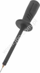 PRUEF 2610 FT SW Sonda probiercza, bezpieczna, gniazdo 4mm, igła sprężynująca, czarny, Hirschmann, 972318100, PRUEF2610FTSW