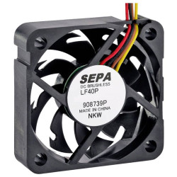SEPA 111111748 Axial Fan 40x40x10mm 12V 13.8m&#xB3;/h Magfix&#xAE; Bearing