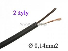 Przewód sterowniczy LiYY 2x0,14