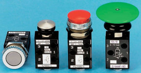 Zawór regulacyjny pneumatyczny 3/2 z przyciskiem G 1/8 Norgren 1/8in 3/2 portowy
