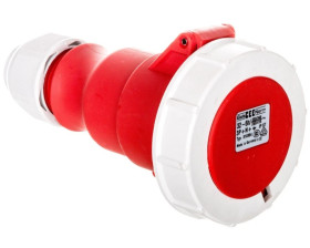 Gniazdo przenośne TLS z zintegrowanym zadławieniem MULTI-GRIP 32A 5p 400V 6h IP67 310364