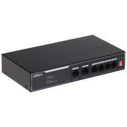 SWITCH POE SF1006LP 6-PORTOWY, 4 PoE DAHUA