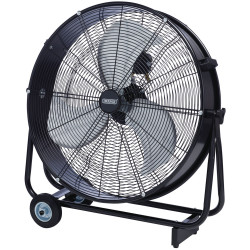 Draper 03365 110V Drum Fan/Three Speed - 24&quot;/610mm 125W - 03365