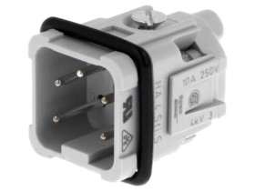 Złącze HDC męskie 5pin 250V HTS-1-1103402-1