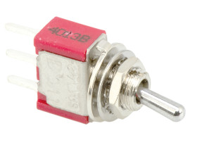 Przełącznik Wł.-wł. średnica wycięcia 6.35mm SPDT RS PRO Płytka drukowana długość przełącznika 5.08mm