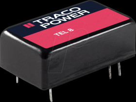 TEL 8-2422 DC/DC-converter TEL 8 serie, 8 W, 18-36/±12 VDC, DIP