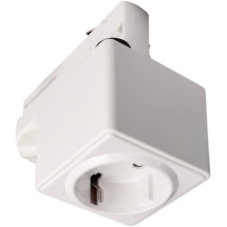 Deko Light 710024 D Line Socket Adapter 3-Phase White 10kg Capacity