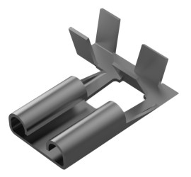 Konektor płaski Żeński 7.92 x 0.81mm długość 17.6mm Izolacja: Nieizolowane Cyna