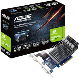 Asus Karta graficzna Nvidia GeForce GT710 2 GB GDDR5-RAM PCIe HDMI, DVI, VGA Pasywne chłodzenie