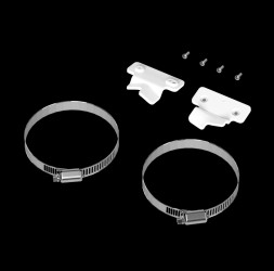 RAKwireless Pole Mount Horizontal (Mark C) Biały - mocowanie