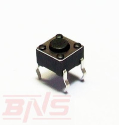Microswitch TACT, wymiar 4,5x4,5mm, wysokość 1,2mm