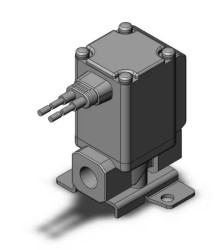 Zawór elektromagnetyczny 24 V DC SMC 2-drogowy 1/8 cala Rc 1/8cal Rozwierny