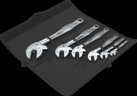 05020111001 Self-adjusting open-ended spanner set, 6-piece