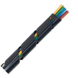 Sealey SWS1428 Spiral Wrap Cable Sleeving &#xD8;14-28mm 10mtr