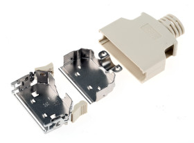 Osłona tylna D-Sub 36 -pinowe ABS Prosty 3M D