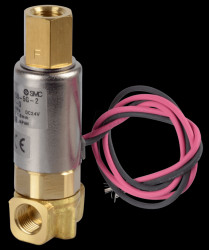 Solenoid valve 3/2, 24 VDC, G1/8, ISO Class B