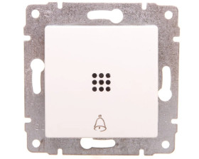 VENA Przycisk /dzwonek/ z podświetleniem biały 520414