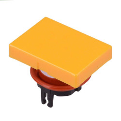AB6H-BK2-Y Yellow Rectangular Button for A6 Series Switch IP65 IDEC